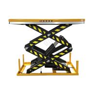 Ascenseur hydraulique stationnaire de ciseaux de table élévatrice HD1000 pour la manipulation matérielle