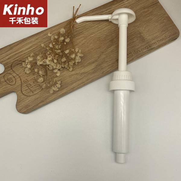 Screw Down Lock Hand Press Sauce Honey Syrup Cream Dispenser Gallon Pump 38/410 38/400