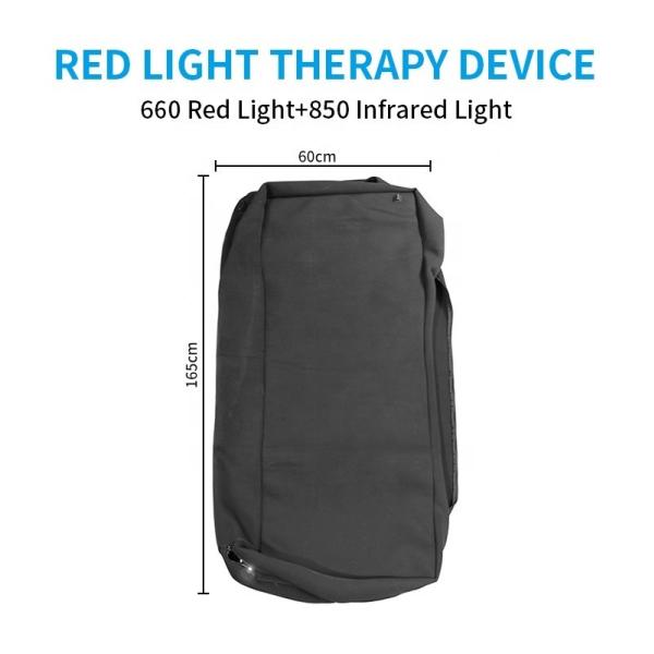 1890pcs LED 660nm 850nm Red Light Therapy Sleeping Bag for Face and Body Care at Home