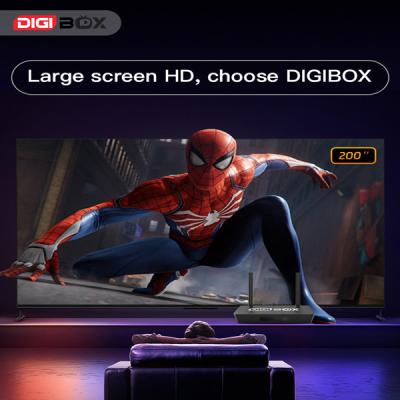 Digibox Android 12 Smart TV Voice Control 4 USB Ports Dolby 2.1 Audio