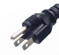 AC Japão Cordão de alimentação 3 pin Plug 7A 12A 15A 125V Para IEC 320 C13