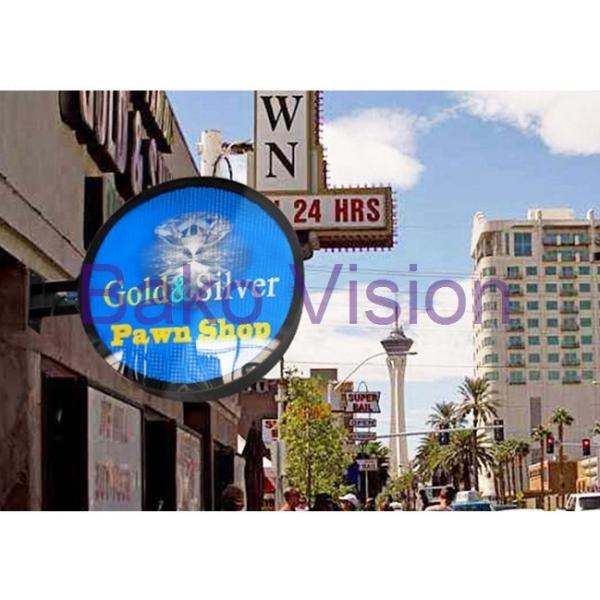 High Brightness 4G WIFI USB Control Outdoor Logo Sign LED Display
