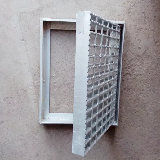 Galvanized Heavy Duty Steel Grating Drain Cover - Corrosion Resistant Metal Channel Grating