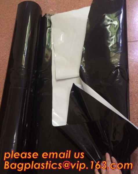 230-250 micron durable white/black reflect mulch films ,silo bag,grain silo bags,compostable mulch biodegradable film wi