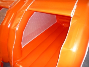 Outdoor sleep camping lodge tent with bed