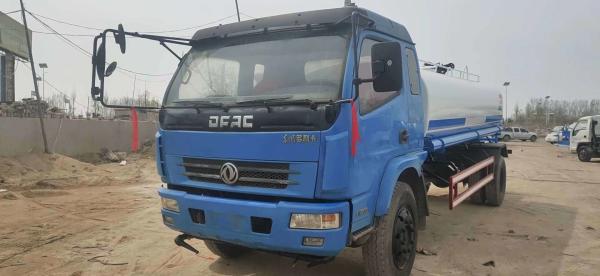                  Used 10tons Dongfeng Duolika Water Tanker Truck in Excellent Working Condition with Reasonable Price, Secondhand Street Sprinkler Is on Sale.             