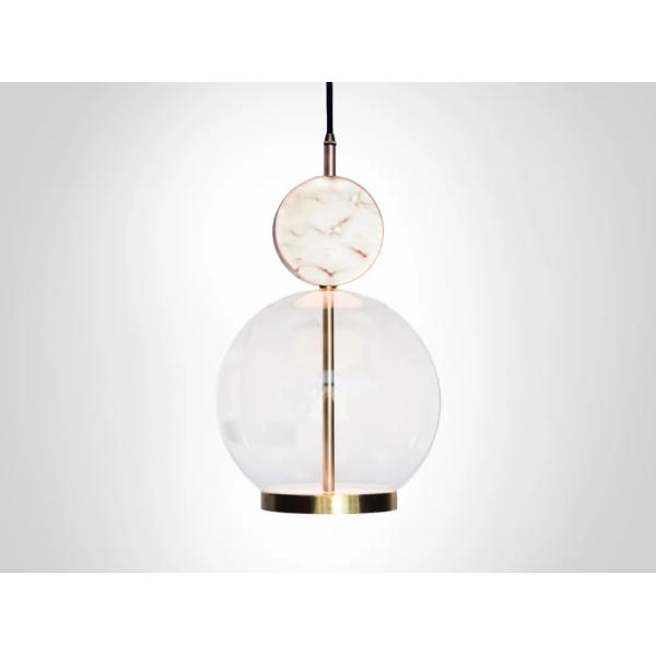 New Marble Led Pendant Chandelier Light Glass Ceiling Kitchen Lights