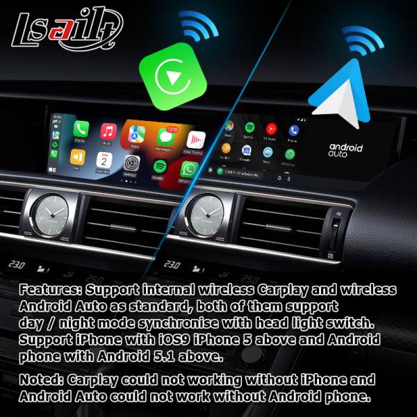 Lexus IS350 IS200t IS300 IS300h Wireless Caprlay Android Auto Box Зеркальное отображение экрана