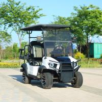 Novo carro de golfe elétrico de 2+2 lugares de 5kw Motor Suspensão independente Freio eletromagnético