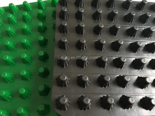 Revolucione o seu sistema de gestão de água com o 8mm-20mm Dimple Mat Drainage Board