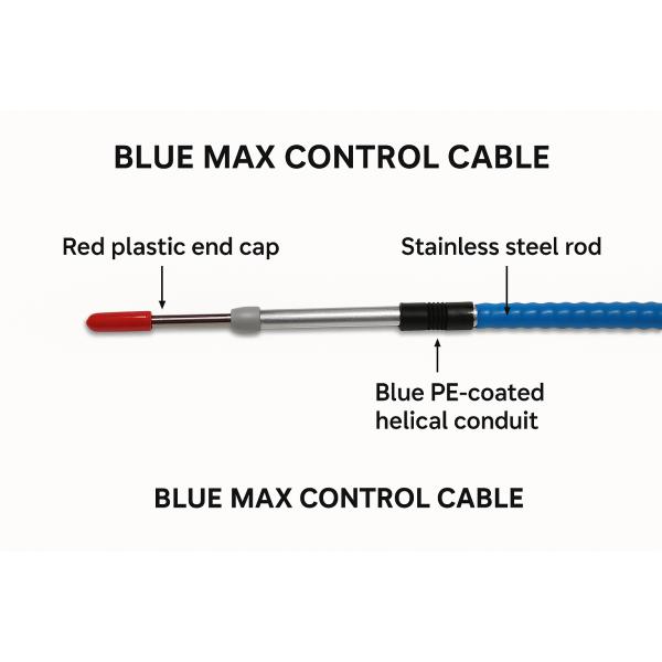 Durable Marine Push-Pull Cable For Boat Throttle And Shift Control Systems