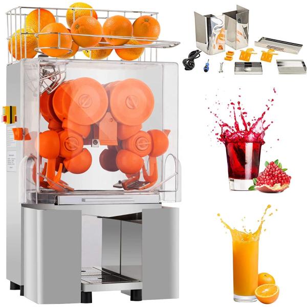 Automatic Commercial Orange Juicer Orange Juice Making Machine 120W