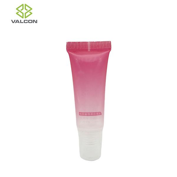 10 ML Empty Lip Balm Tubes , Custom Tube Packaging Transparent Screw Cap