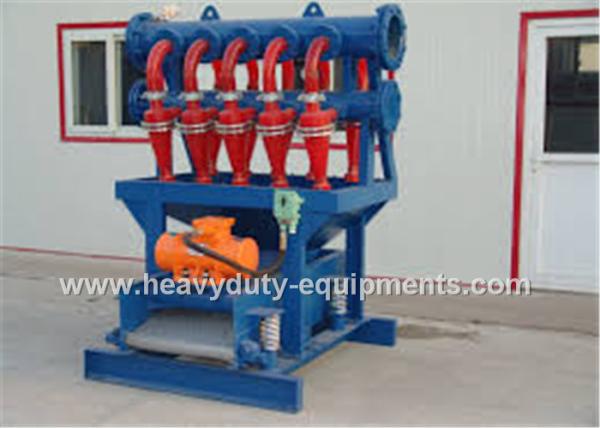 widely using hydrocyclone with 20 tappers and cyclinder height is 110mm