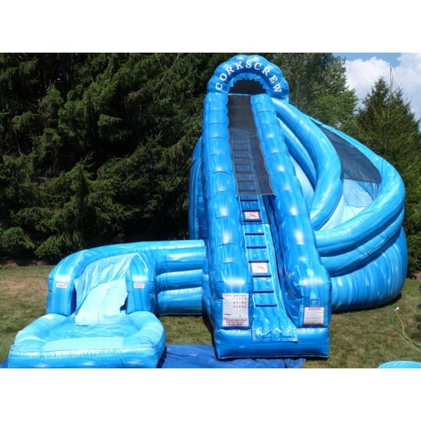 Large Hippo Inflatable Water Slide for School Occasion Super Slip Slide Clearance