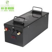 CTS AGV IP67 A grau 24V 48V 200ah 300Ah 4kWh Lifepo4 Bateria de Lítio Pacote Para RV Camping Truck