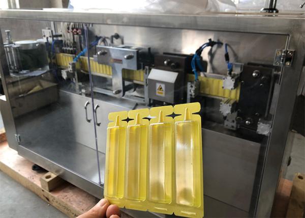 GGS-118 Plastic Ampoule Filling And Sealing Machine Oral Liquid Bottle Filling Machine