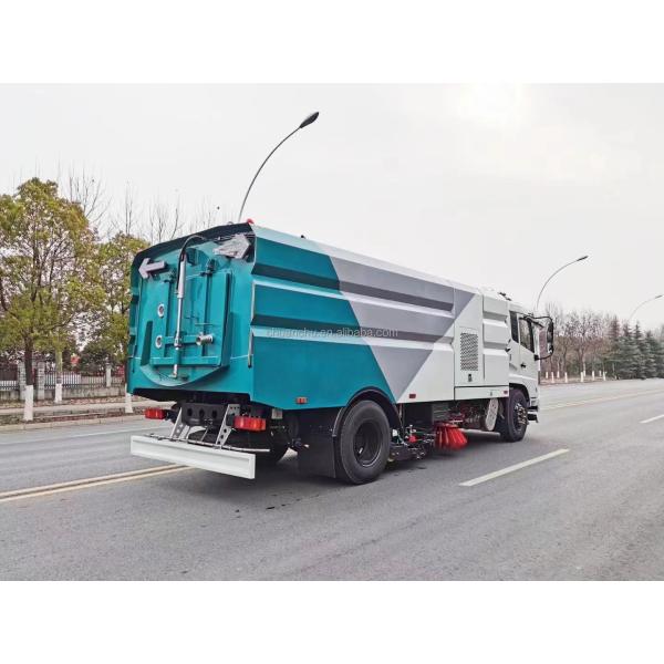Dimensions L x W x H mm 5000 x 2000 x 2500 Dongfeng 4x2 Floor Cleaning Machine Street Pavement Road Sweeper Truck