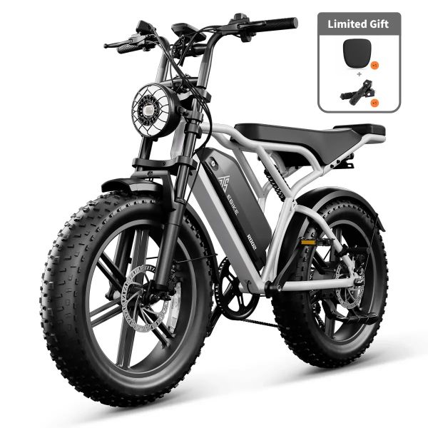 CE UL R002 All Terrain Sport Electric Mountain Bike with High Speed Rear Hub Motor Disc Brake Lithium Battery 7-Speed City Ebike