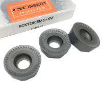 Outil de coupe 2006 de fraisage durci par tungstène de commande numérique par ordinateur de l'insertion RCKT1606MO MO For de carbure