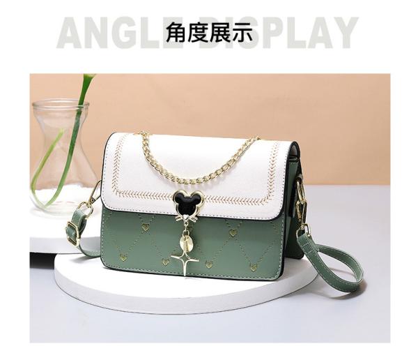 WOMEN'S ONE-SHOULDER SMALL SQUARE BAG 2024 SUMMER NEW TREND EVERYTHING SMALL GIRL HEART GIFT BAG