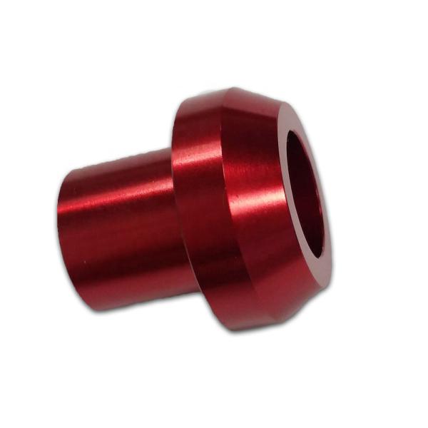 Color / Red Anodized Aluminum OEM Milled Aluminum Machining Parts Laser Service