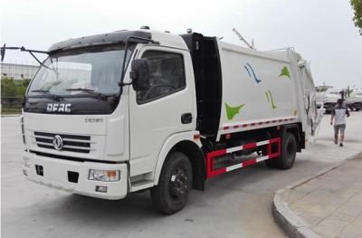 Caminhão de lixo da carga e da descarga do auto do caminhão 120Hp do compressor do lixo de Dongfeng 4*2
