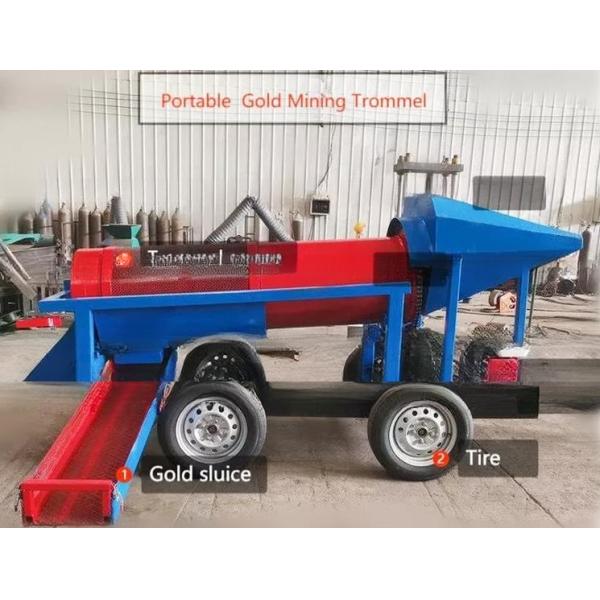 220V/380V/415V/440V Mobile Diamond Metal Separator Machine for Gold Mining Equipments