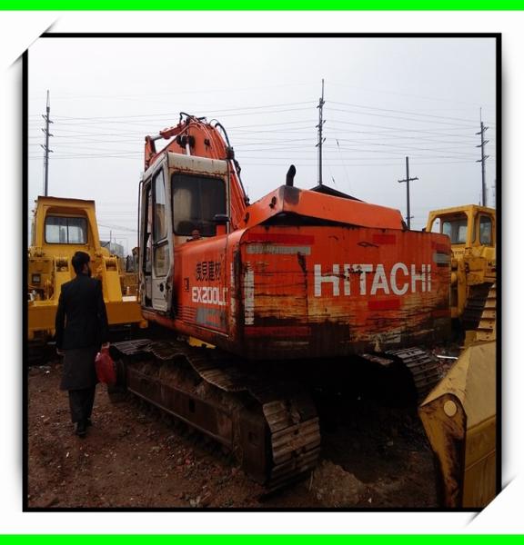 second hand digger EX200-1 ex200lc-1   used excavator for sale 1.5m3  track excavator isuzu engine minit excavator