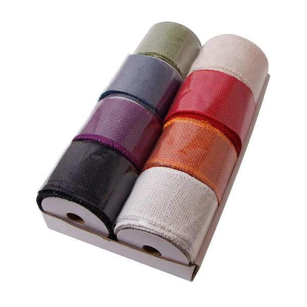 2.5 polegadas de Natal com fio de fita de borracha suporte OEM ODM para decoração de férias da MSD