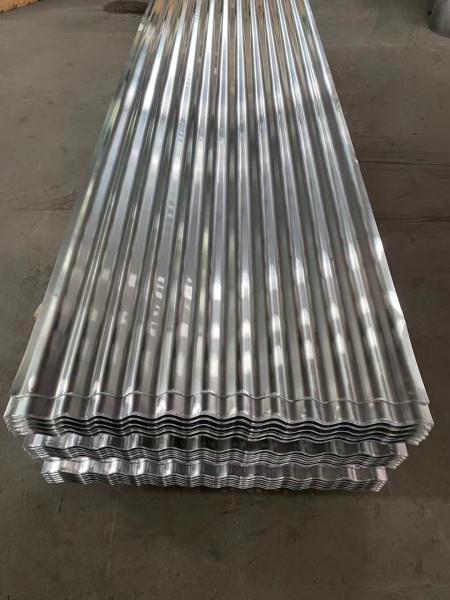 ISO9001 Certificado Galvanizado Corrugado telhado de telhado Chapa de aço para sistema de telhado