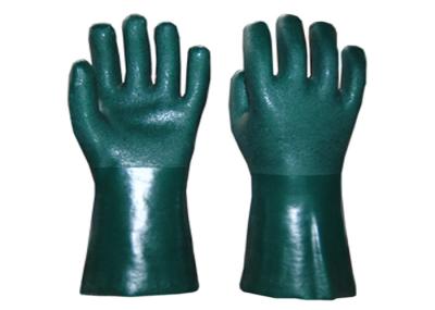 Heavy Duty PVC Coated Gloves Sandy Finish With Extra Grip Long Lifetime