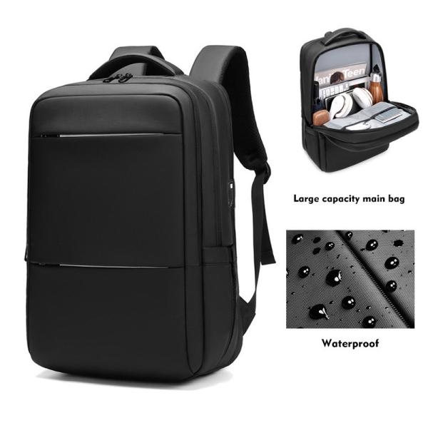 Logo personnalisé design sac à dos usb imperméable sac à dos homme sac à dos sac à dos portable sac à dos