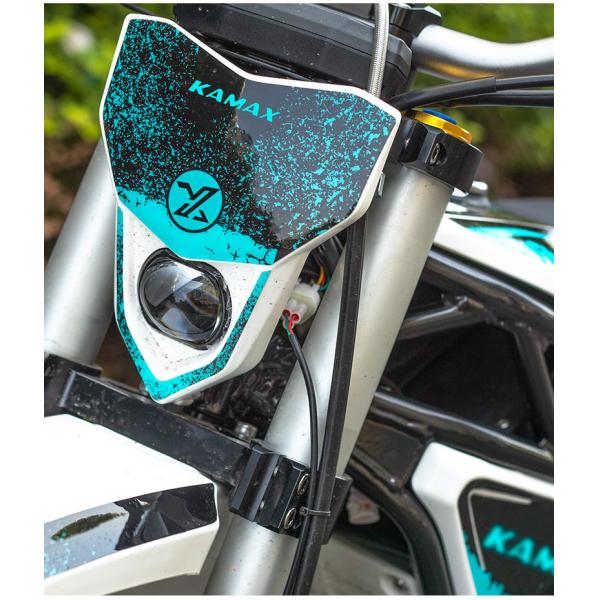 vélo électrique puissant de saleté de grosse moto électrique de pneu de 72V 150A 3000W pour des adultes