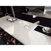 126'X63' Quartz Overlay Countertops 30mm Quartz Branco Countertops