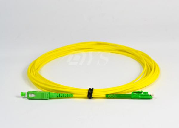 SC / APC -LX.5 / APC Simplex Fiber Optic Patch Cord for Access Network