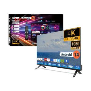 Téléviseur intelligent sans cadre de 32 à 65 pouces avec un rapport écran/corps