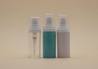 PETG EN TANT QUE rupture en plastique de bouteilles de jet de parfum sur la pompe externe de pulvérisateur de brume de ressort avec le demi chapeau