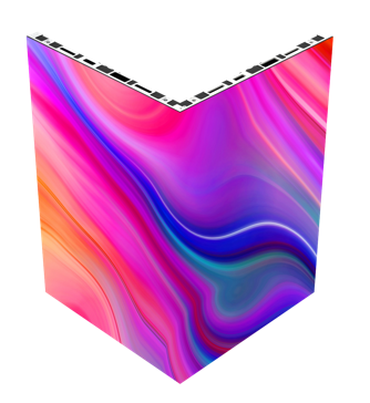 1000×500mm Paper Thin LED Screen Lightweight Front Access LED Screen