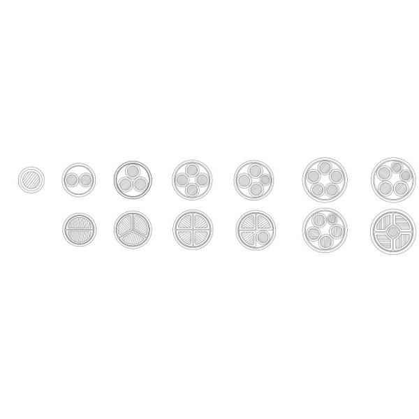 Дым SWA/STA бронированный LV низкий нул кабелей галоида кладя внутри помещения Outdoors