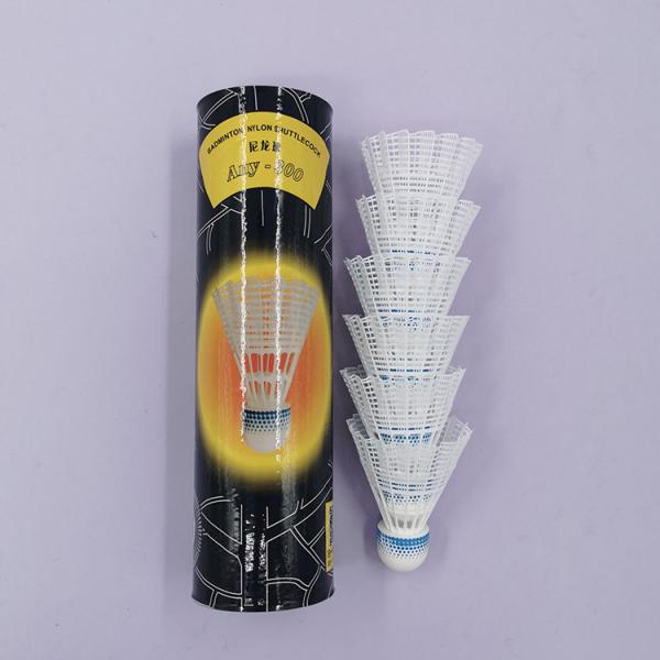Nylon Leaf Badminton Shuttlecock Birdies PEA Cork