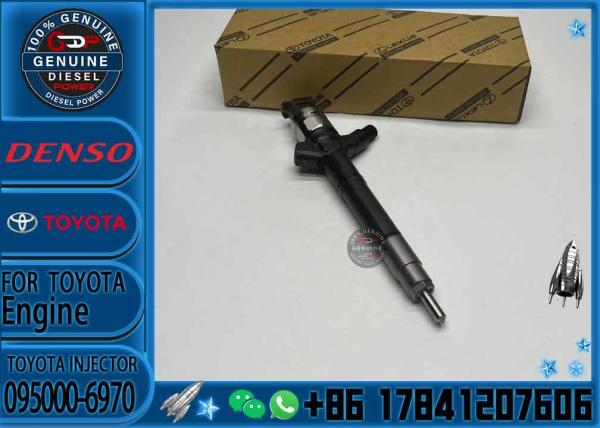 Injetor de motor de combustível diesel 095000-6680 23670-0R050 095000-6970 23670-09190 Avensis 2.2 D 2AD-FTV Partes de motores de camiões