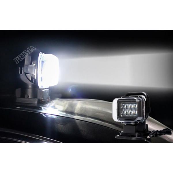 Remote Control LED Search Light For Off Road Vehicle 360° Rotating Spot Beam