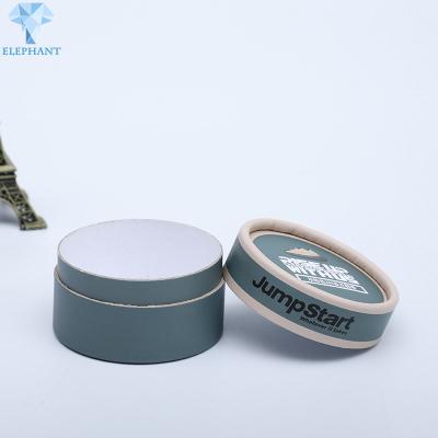 Cilindro do cartão do chá do café que empacota o carimbo de ouro do OEM