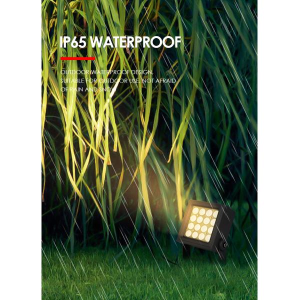 Adjustable IP65 Outdoor LED Garden Spot Light Die- Casting Aluminum Square 130*130mm Projection Flood Lights for Outdoor Use