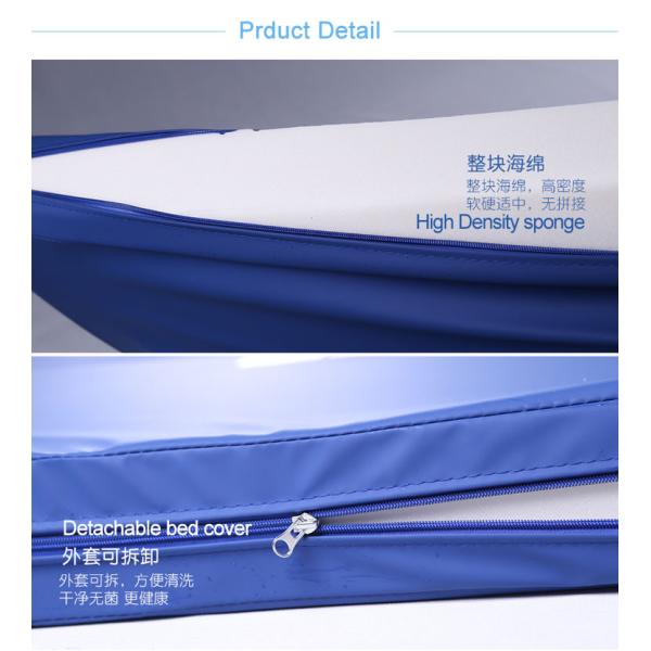 Waterproof Anti - bacteria Foam Mattress Hospital Bed Accessories 200*80*10mm