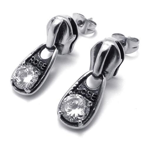 Fashion High Quality Tagor Jewelry Stainless Steel Earring Studs Earrings PPE115