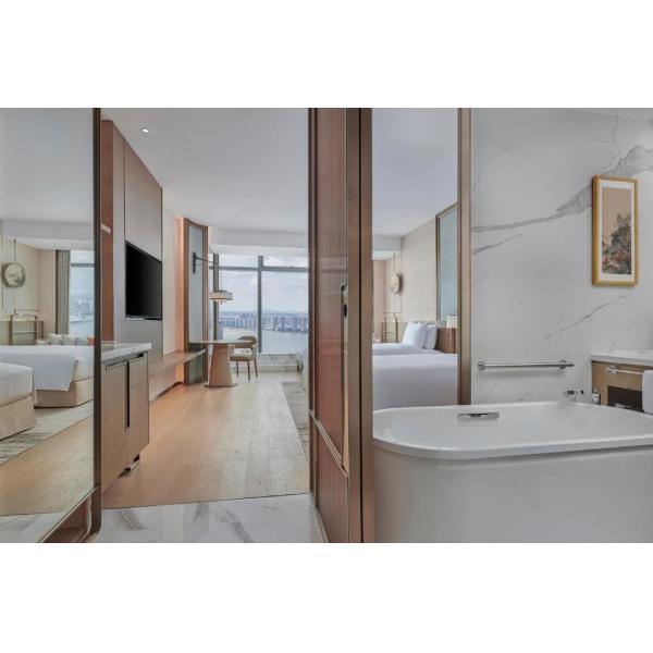 Гостиница собирает дизайн Hilton 5 сюит мебели спальни звезды полностью установленный