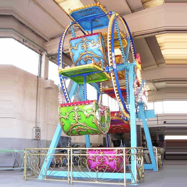 High Performance Fairground Ferris Wheel / Indoor Ferris Wheel With 5 Cabin