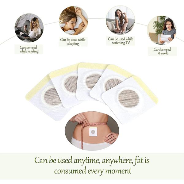 30pcs Chinese Natural Herbal Medicine Magnet Slimming Patch Fat Burning Weight Loss Stickers Health Care Body Massager